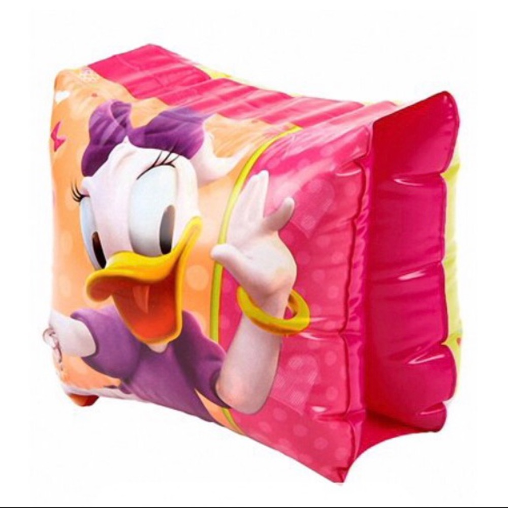 UPD Minnie's & Daisy’s Bow-Tique Inflatable Arm Floaties Set Of 2 65 Lbs NWT - Picture 2 of 6